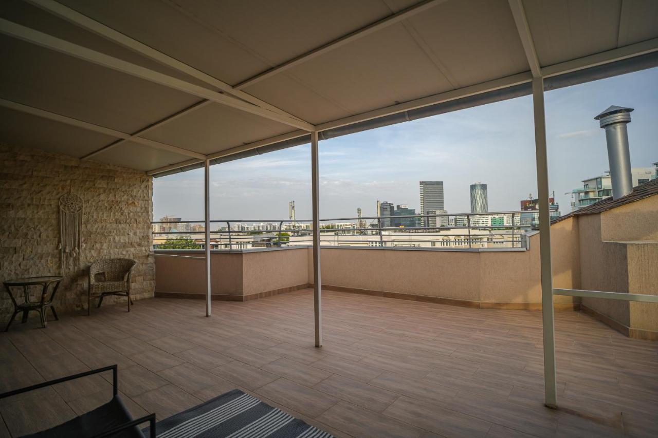 Penthouse With Huge Rooftop & Amazing City View Bucharest Luaran gambar